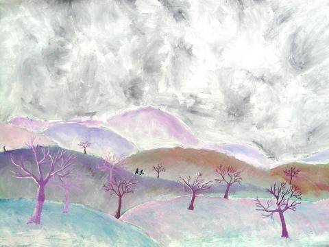 Archiv-Bild „Bäume im Schnee“