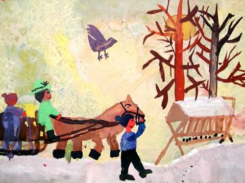 Archiv-Bild „An der Futterstelle“