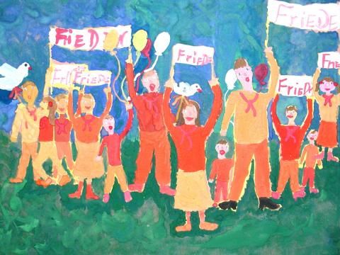 Archiv-Bild „Frieden für alle“