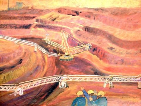 Archiv-Bild „Braunkohlentagebau“