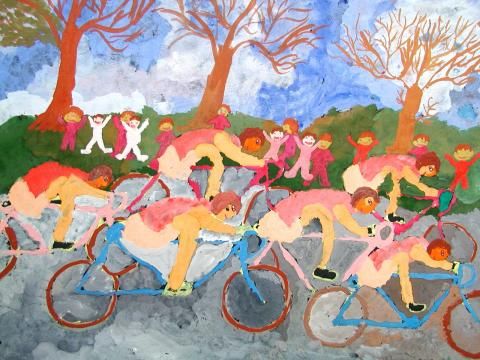 Archiv-Bild „Radrennen“