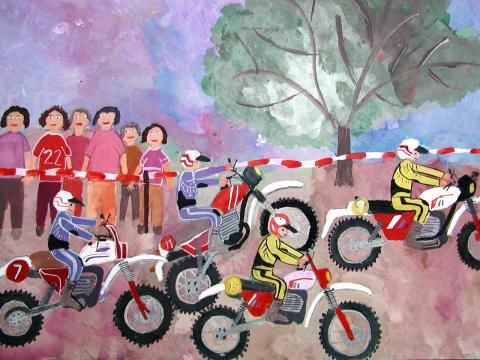 Archiv-Bild „Motorradrennen“