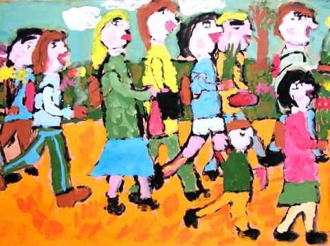 Archiv-Bild „Wir gehen zur Schule“