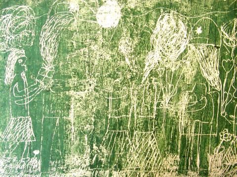 Archiv-Bild „Soldat mit Kindern“