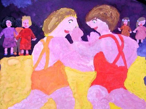 Archiv-Bild „Ringkämpfer“