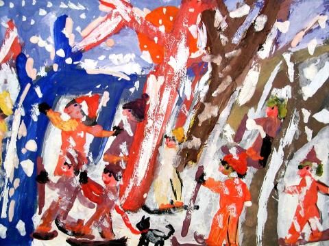 Archiv-Bild „Im Winterwald“