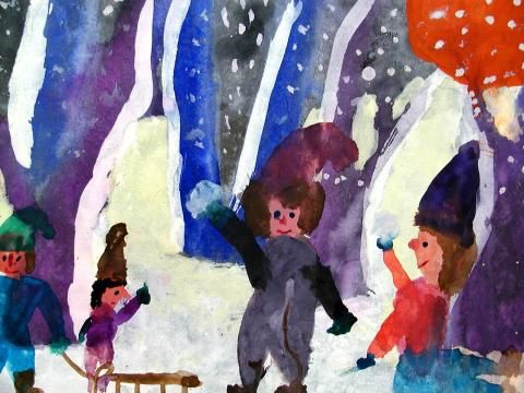 Archiv-Bild „Im Winterwald“