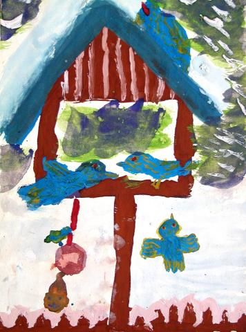 Archiv-Bild „Am Vogelhäuschen“