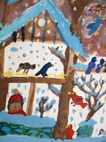 Archiv-Bild „Am Vogelhäuschen“