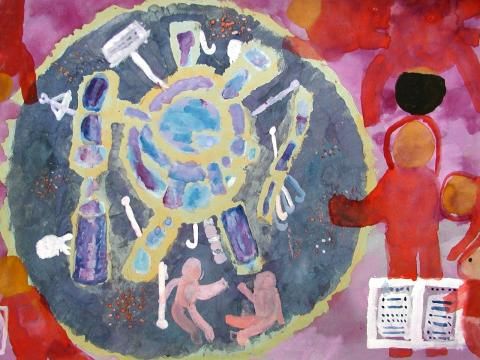 Archiv-Bild „Weltraumfahrt“