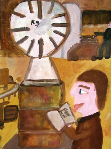 Archiv-Bild „Mein Vati am Arbeitsplatz“