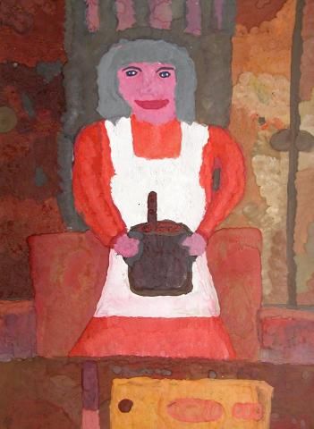 Archiv-Bild „Ich helfe beim Kochen“