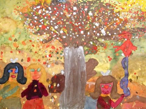 Archiv-Bild „Spiel unterm Baum“