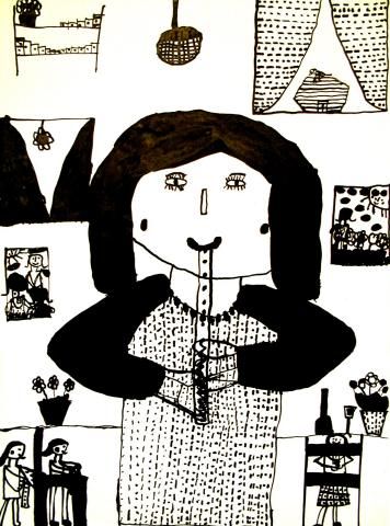 Archiv-Bild „Ein musizierender Schüler“