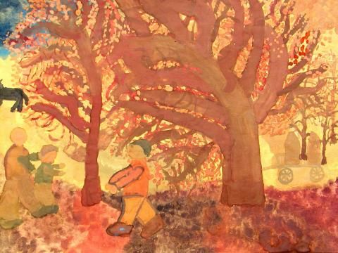 Archiv-Bild „Schöne Baumgruppen“