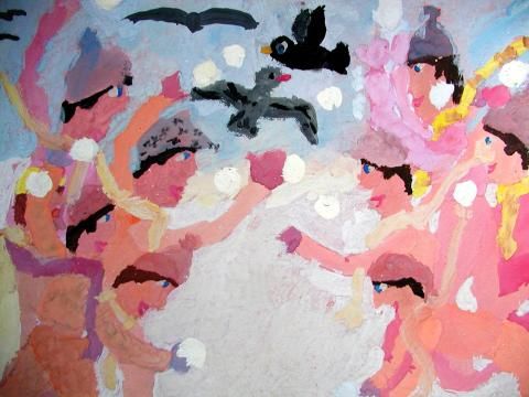 Archiv-Bild „Schneeballschlacht“