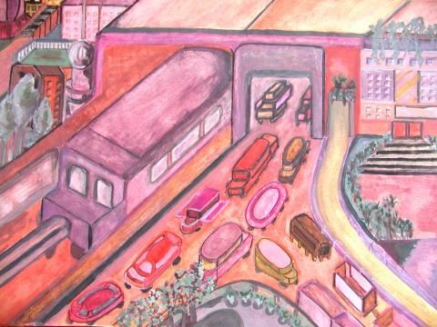 Archiv-Bild „Am Bahnhof“