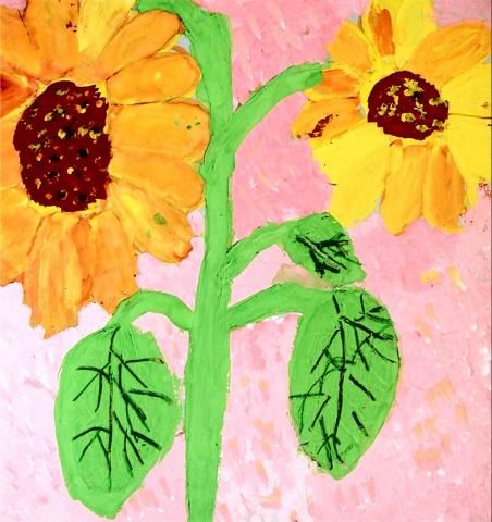 Archiv-Bild „Mein Sonnenblumenstrauß“