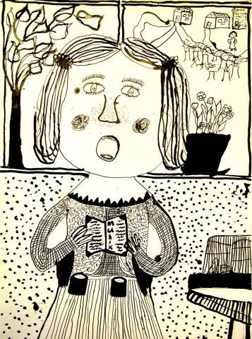 Archiv-Bild „Sängerin“