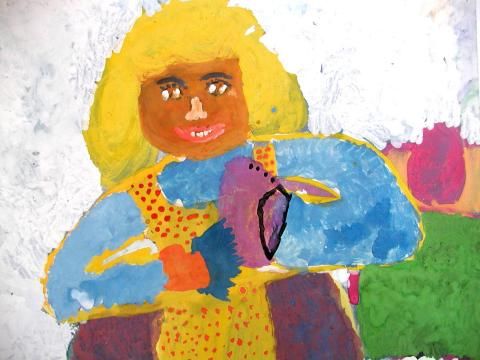 Archiv-Bild „Ich putze Schuhe“