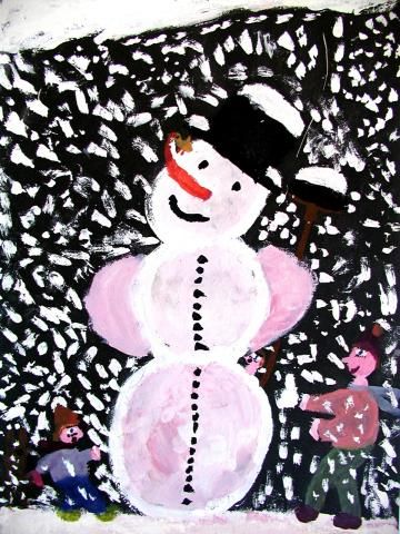 Archiv-Bild „Schneemann“