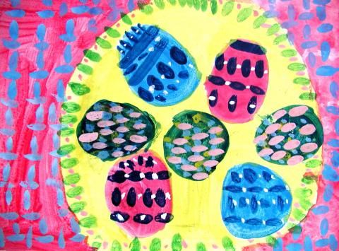 Archiv-Bild „Bunte Eier“