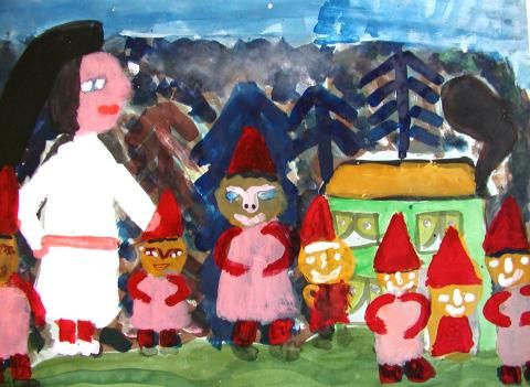 Archiv-Bild „Schneewittchen und die sieben Zwerge“