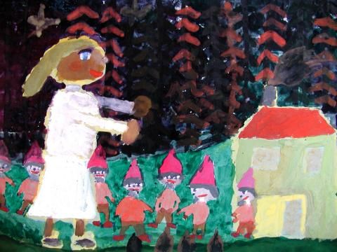 Archiv-Bild „Schneewittchen und die sieben Zwerge“