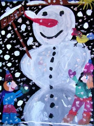 Archiv-Bild „Schneemann“