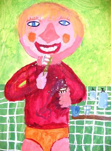 Archiv-Bild „Ich putze meine Zähne“