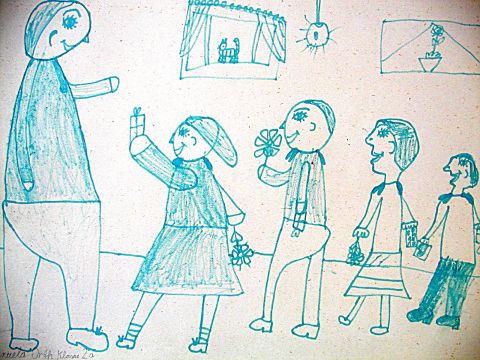 Archiv-Bild „Pioniere gratulieren“