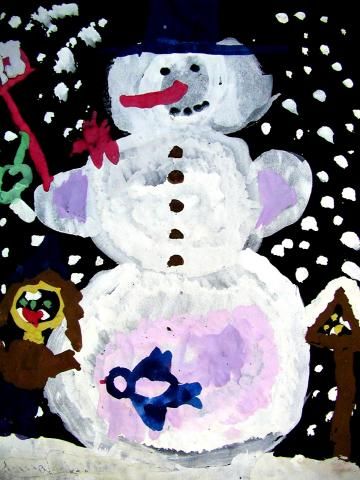 Archiv-Bild „Mein Schneemann“