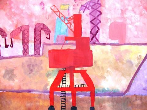 Archiv-Bild „Ein Schiff wird entladen“