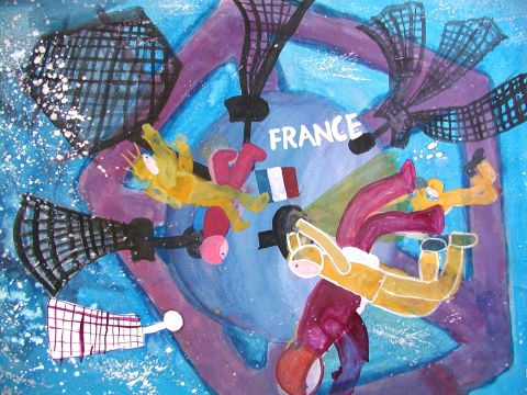 Archiv-Bild „Kopplung von Raumstationen aus Frankreich“