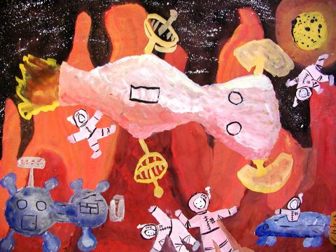 Archiv-Bild „Besuch auf einem fernen Planeten“