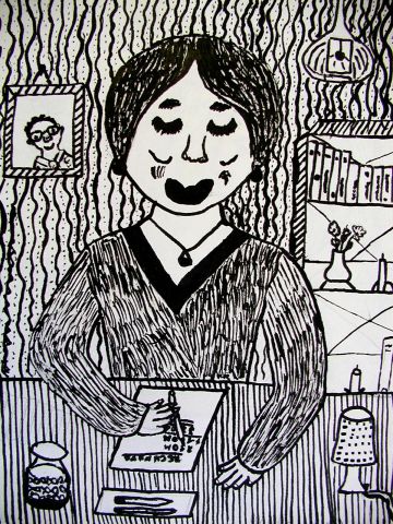 Archiv-Bild „Meine Mutter am Arbeitsplatz“