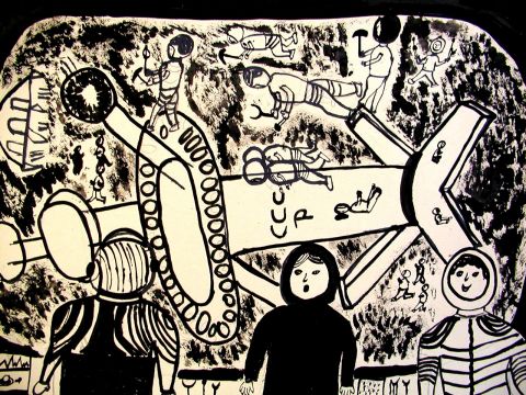 Archiv-Bild „Raumstation der UDSSR“