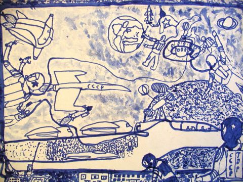 Archiv-Bild „Raumtransporter der UDSSR“