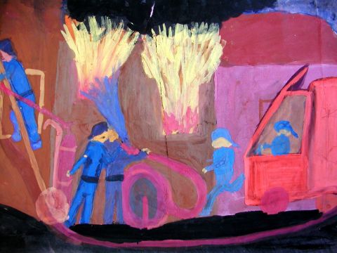 Archiv-Bild „Feuerwehr im Einsatz“