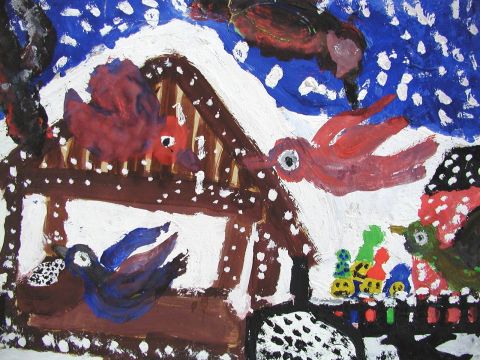 Archiv-Bild „Am Vogelhäuschen“