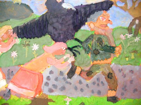 Archiv-Bild „Schneeweißchen und Rosenrot“