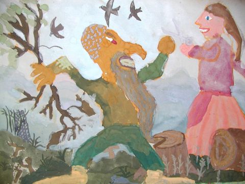 Archiv-Bild „Schneeweißchen und Rosenrot“