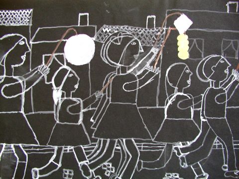 Archiv-Bild „Lampionumzug“