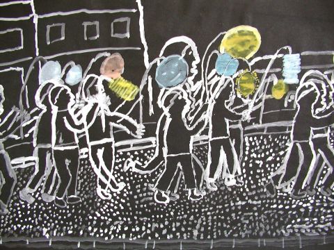 Archiv-Bild „Lampionumzug“