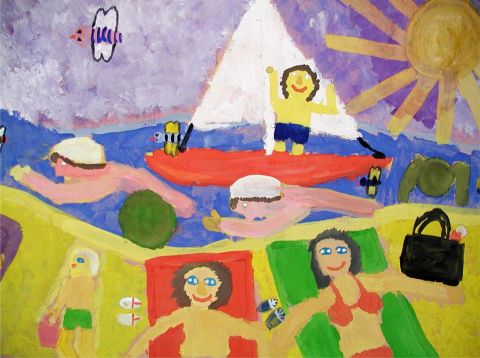 Archiv-Bild „Urlaub am Strand“