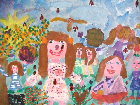 Archiv-Bild „Wir spielen in der Natur“