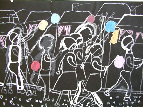 Archiv-Bild „Lampionumzug“