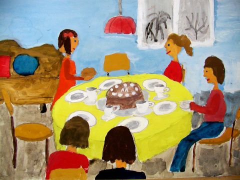 Archiv-Bild „Geburtstagsfeier“