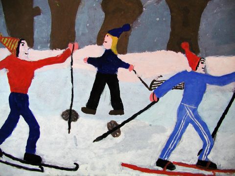 Archiv-Bild „Schiläufer“