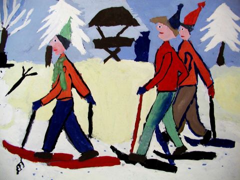 Archiv-Bild „Wir treiben Wintersport“